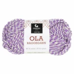 716 Lavendel/pudderrosa/hvid mouliné